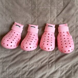 WagWellies Mojave in Pale Pink Size Large | Dog Shoes | Dog Boots